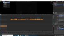 Click render animation in Blender