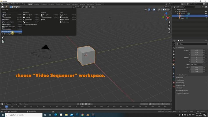 Combine a sequence of videos (.avi, .mkv, .exr) into one in Blender