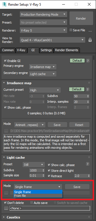 Global Illumination Cache: Calculate Irradiance Map and Light Cache ...