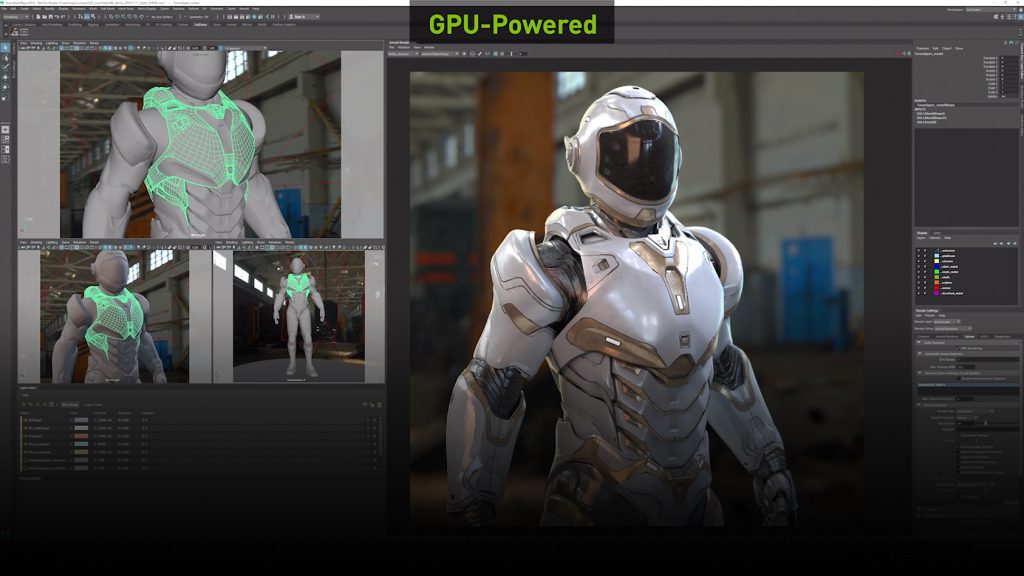 High-Performance Rendering (source: NVIDIA)
