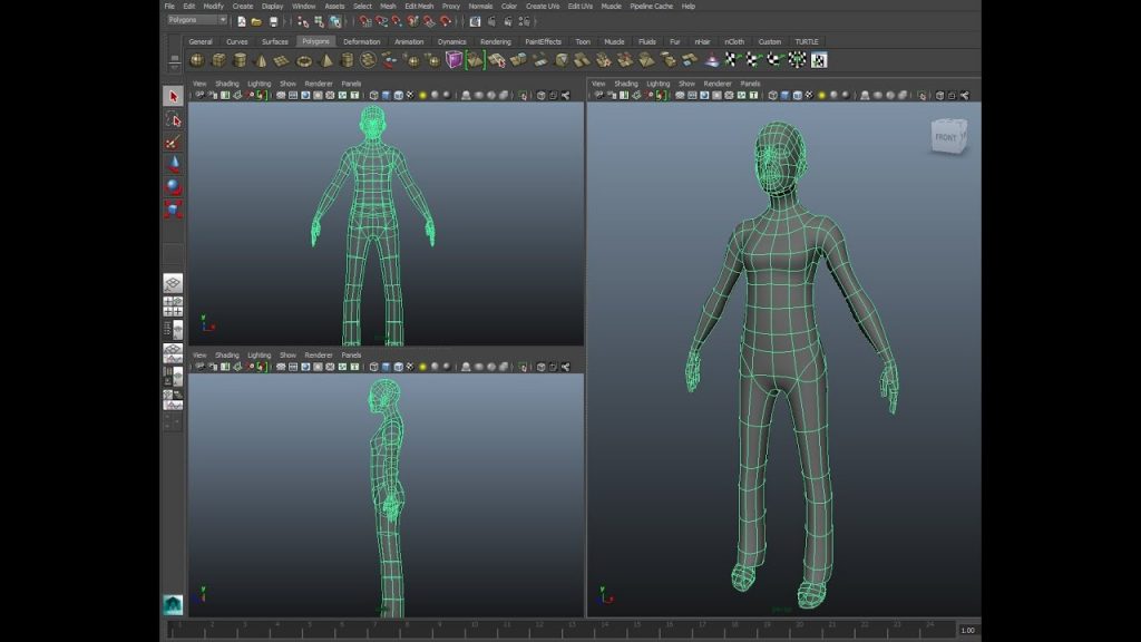 Maya character modeling tutorial